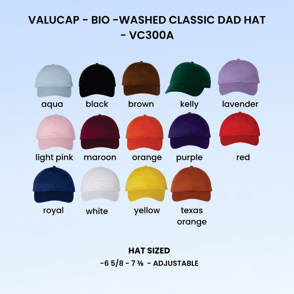 ValuCap VC300A dad hat in 14 colors