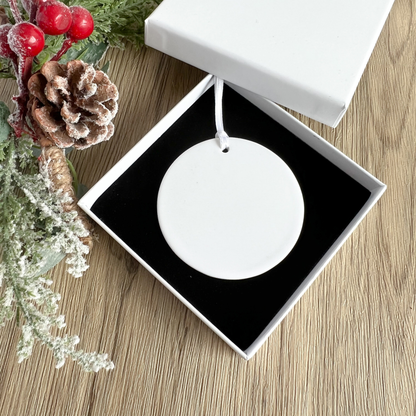 Ceramic Ornament (Round)