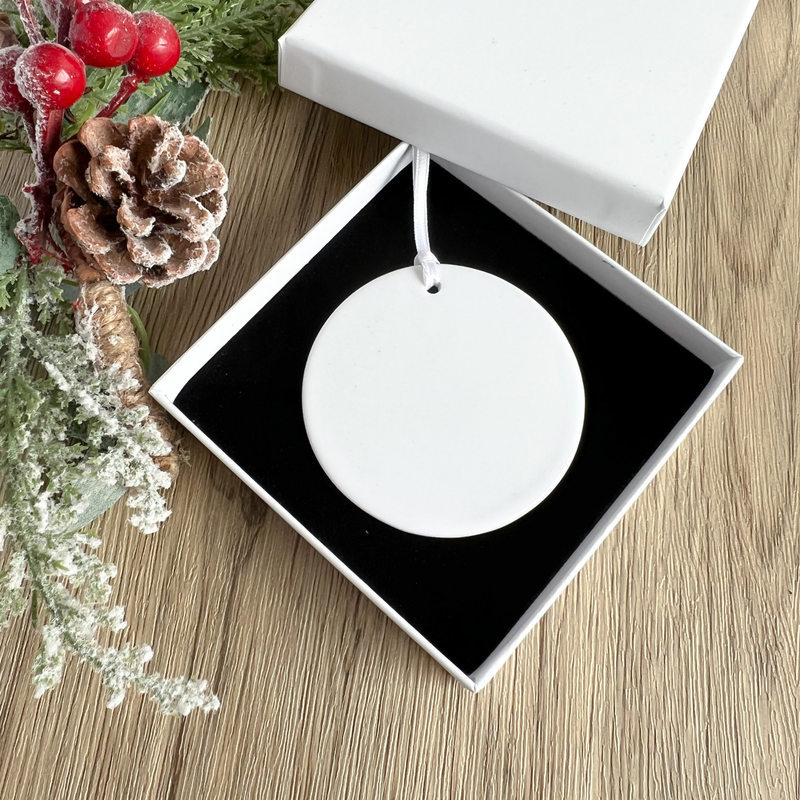 Ceramic Ornament (Round)