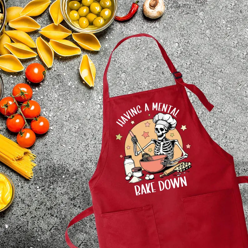 Q-Tees Full-Length Apron with Pouch Pocket - Q4250